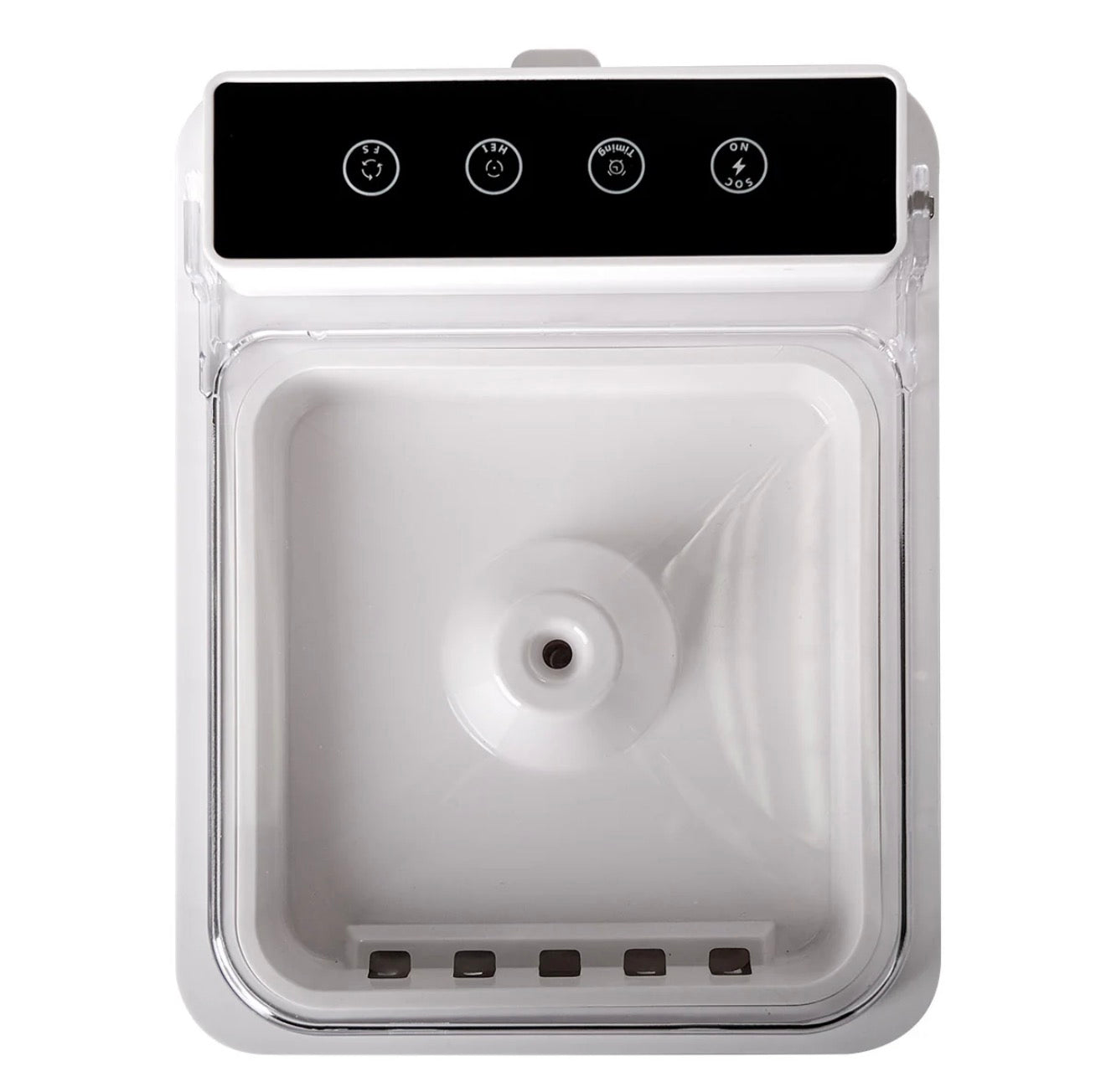 Smart Pet Water Fountain With Sensor Lid - Automatic Flip Top