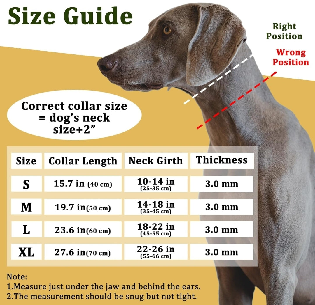 Mayerzon Dog Pinch Collar, Prong Collar for Large Dogs, Adjustable No Pull Dog Collar with Quick Release Buckle, Packaged with Extra Prong Collar Links and Carabiner