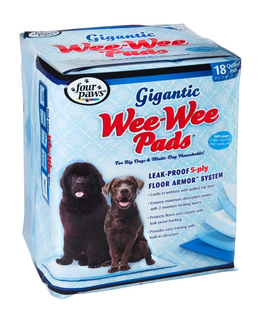 Four Paws Four Paws Wee-Wee Gigantic Dog Pee Pads 1ea/18 ct, 27.5 in X 44 in