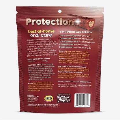 Ark Naturals Protection+ Toothpaste 5 In1 1 Lb 2oz. Bag Medium Chews