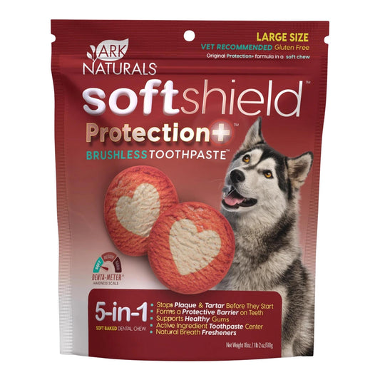 Ark Naturals Dog Soft Shield Protection+ Brushless Toothpaste Large 18oz.