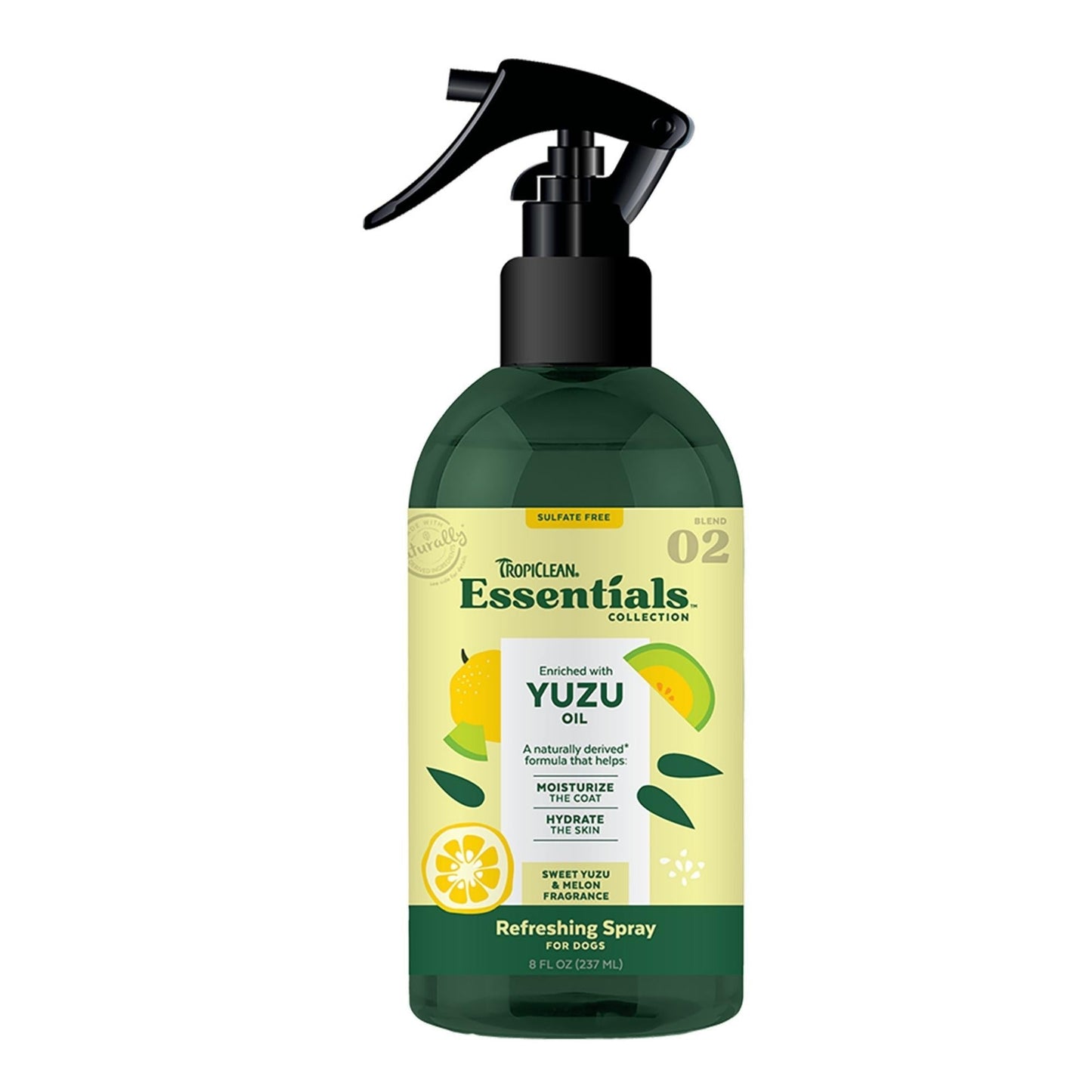 TropiClean Essentials Yuzu Fruit Deodorizing Spray 1ea/8 oz