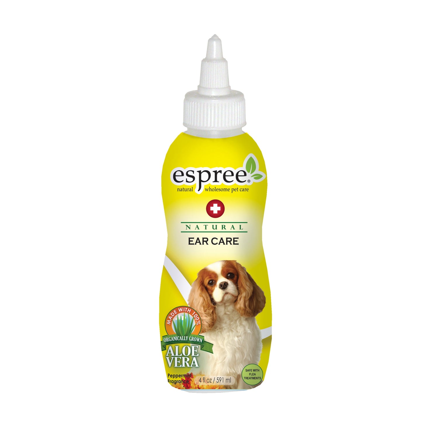 Espree Natural Ear Care Cleaner for Dogs with Aloe Vera Peppermint Scent 4oz 1ea/4 oz