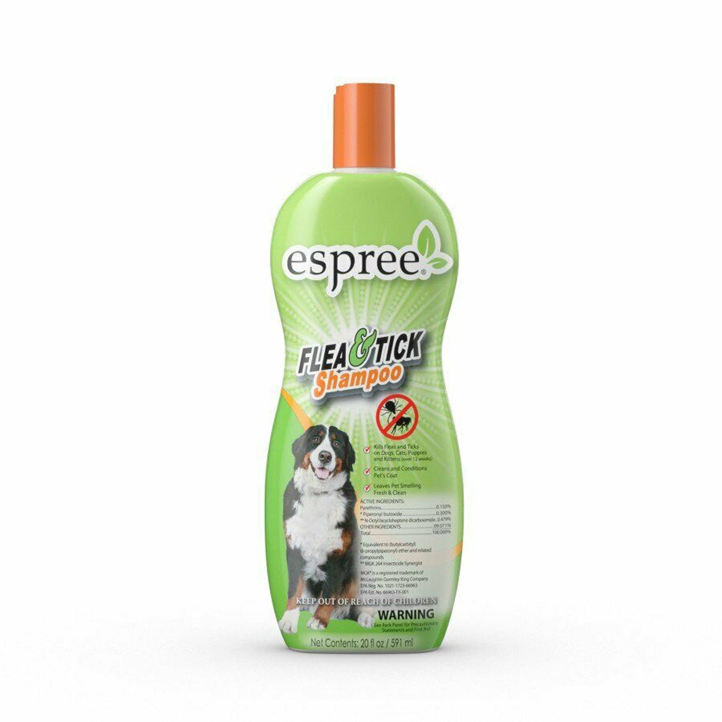 Espree Flea & Tick Shampoo with Aloe for Dogs 1ea/20 fl oz