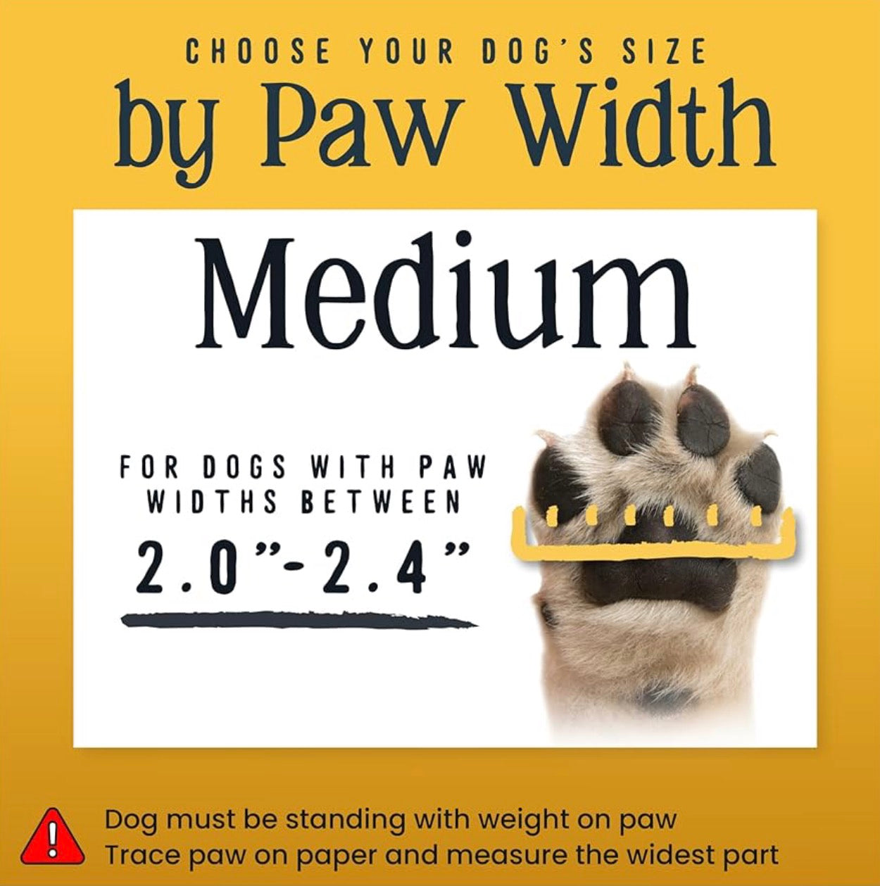 DOK TigerToes Premium Non-Slip Dog Socks for Hardwood Floors - Extra-Thick Grip That Works Even When Twisted - Prevents Licking, Slipping, and Great for Dog Paw Protection (Cool Caramel, Medium)