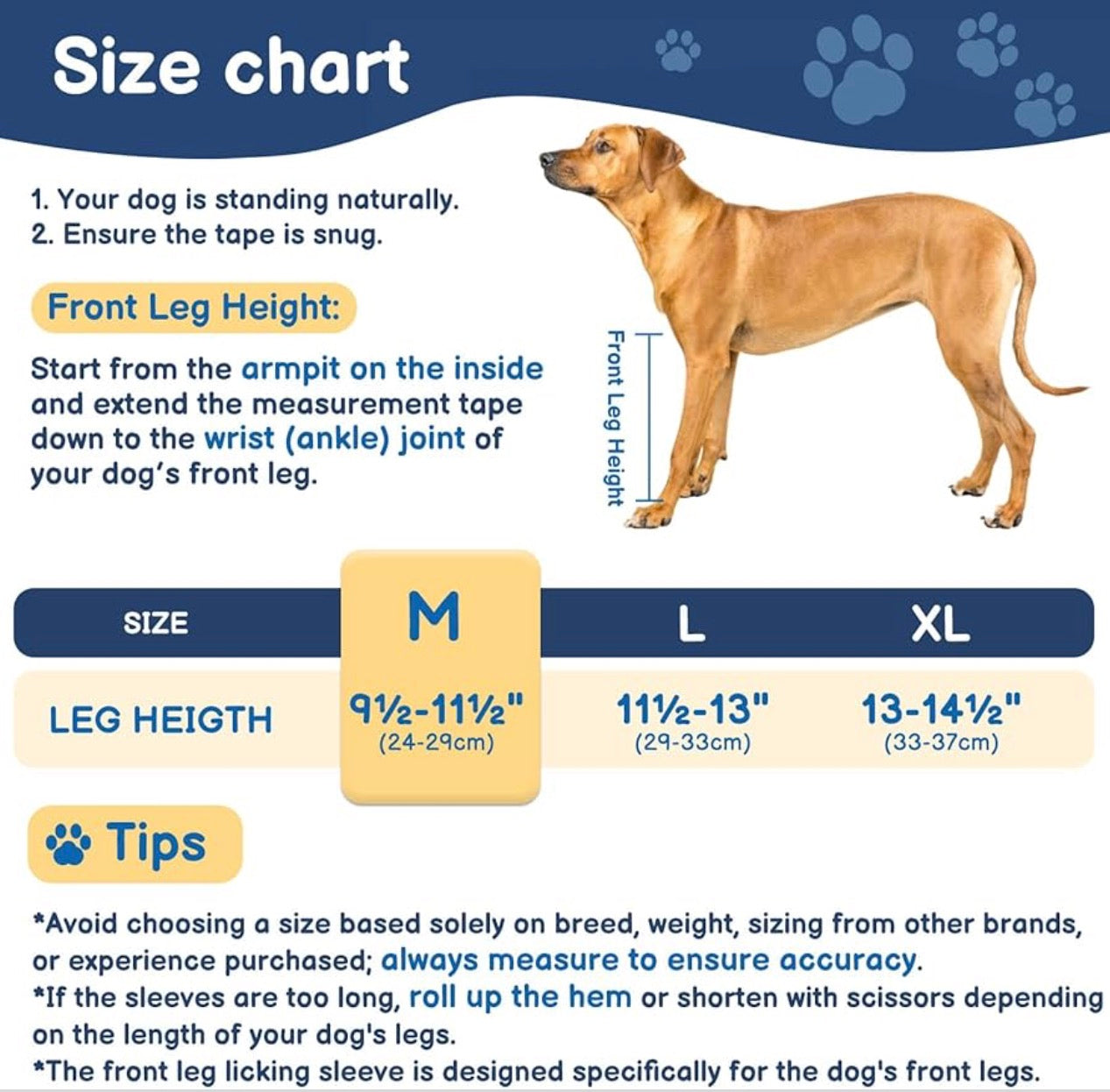 BARKLESS Dog Recovery Suit for Front Leg After Surgery, Breathable for Male/Female to Stop Licking, Single Sleeve for Left/Right Joint Wound Cover, Cone Alternatives (Black, M) (Leg Height 9.5-11.5")