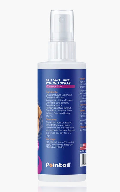 Pointail Hot Spot And Wound Spray 4 fl oz