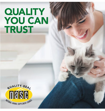 Vet's Best Chewable Tablets Hairball Control Supplement for Cats, 180 count