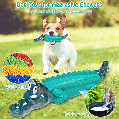 Dog chew toy for aggressive chewers