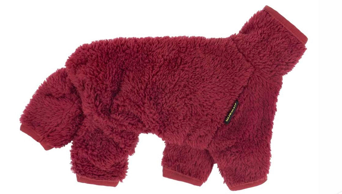 FUZZY VELVET PAJAMAS size XXL (back length 18inches) (chest girth 23 inches)