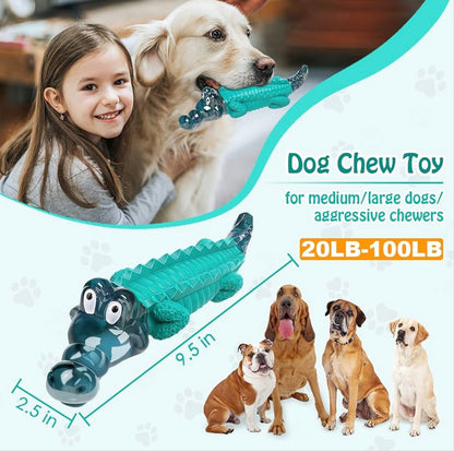 Dog chew toy for aggressive chewers