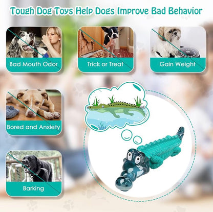 Dog chew toy for aggressive chewers