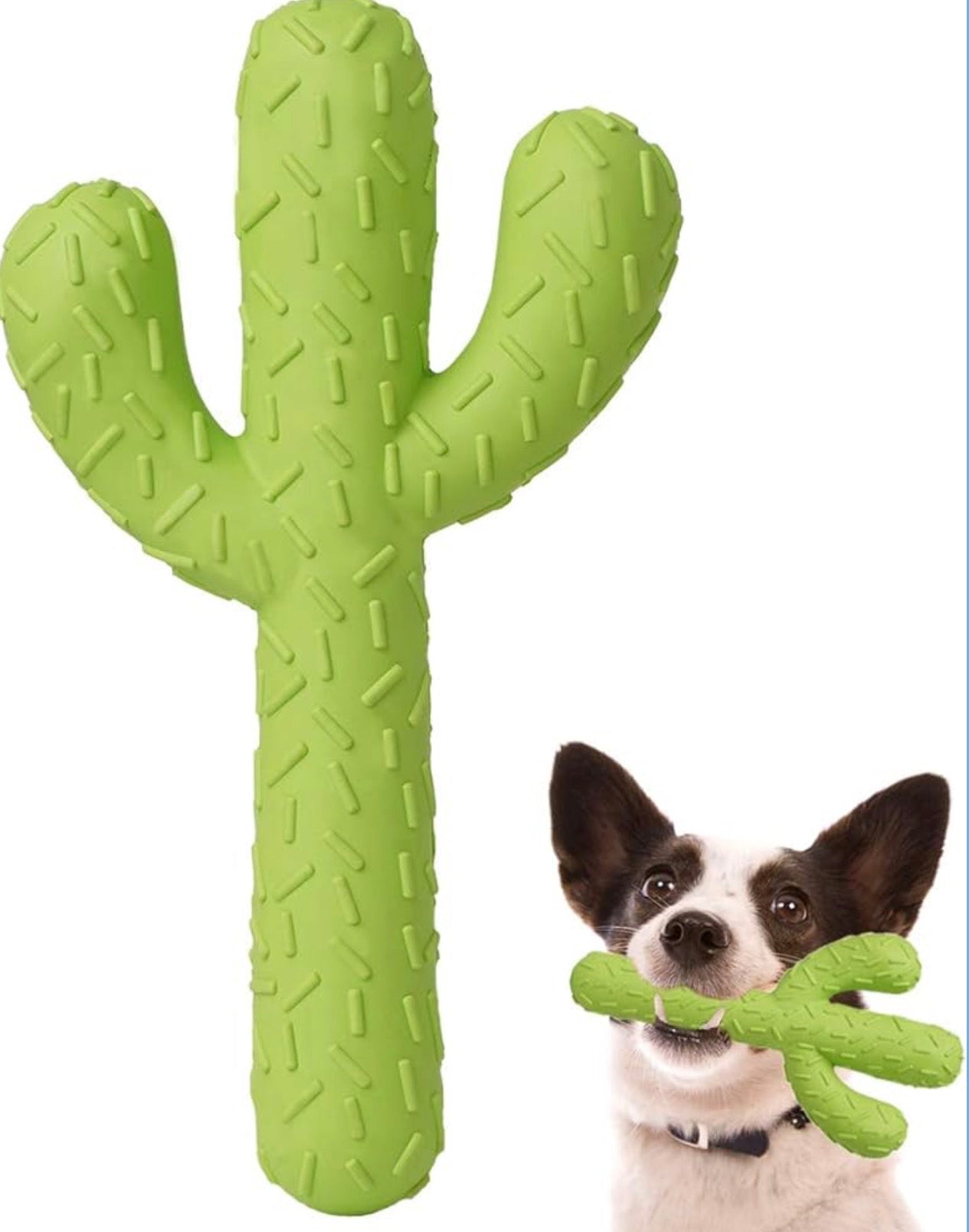 MewaJump Dog Chew Toy, Durable Rubber Dog Toy for Aggressive Chewers, for Training and Cleaning Teeth, for Medium/Large Dog