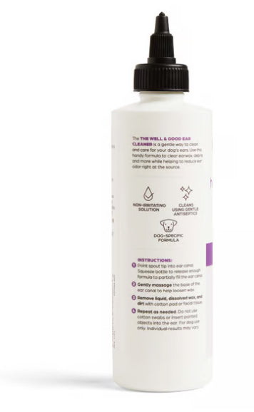 Well & Good Dog Ear Cleaner, 8 fl. oz.