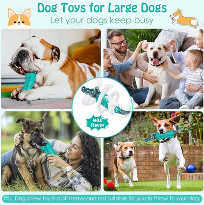 Dog chew toy for aggressive chewers