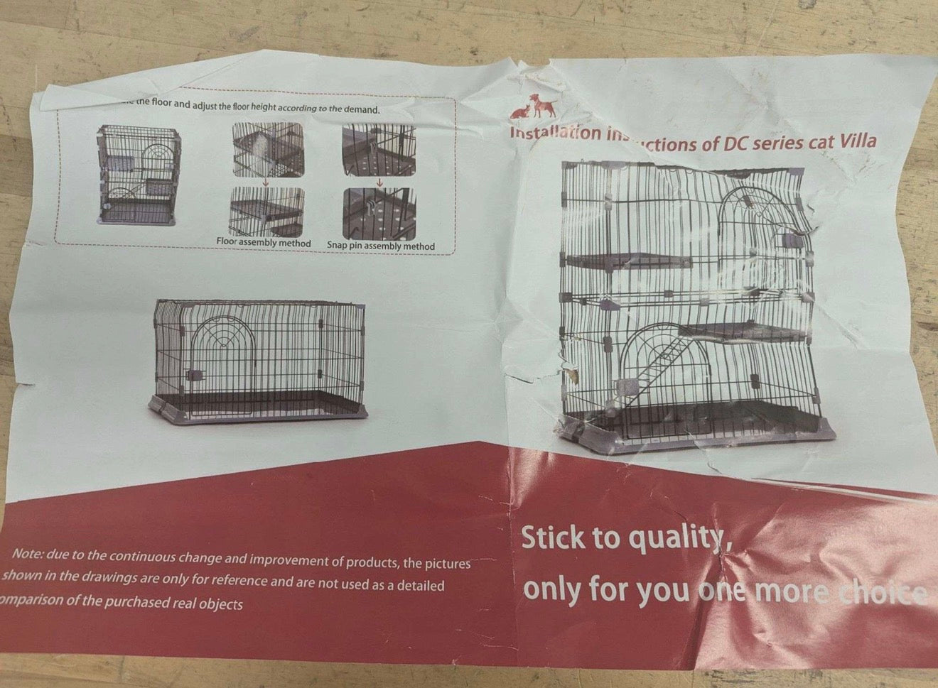 HGML 2 Tier Cat Cage Playpen