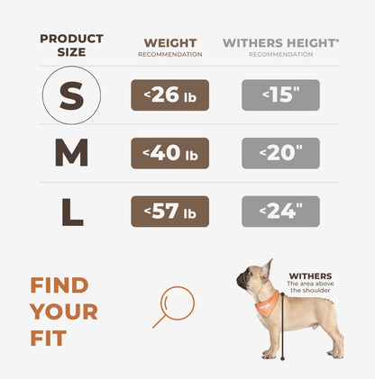 Wuglo Zip-Snap Dog Car Seat Size Small safety belt sold separately