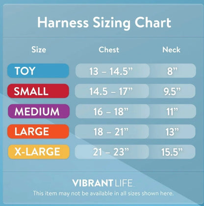 Vibrant Life Polyester & Spandex Space Adventures Adjustable Dog Harness, Blue, Medium