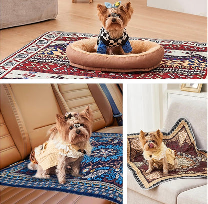 Qeils Washable Pee Pads, Reusable Puppy Pads Super Absorbent Leakproof Training Pads, Non-Slip Wee Wee Pads for Crate, Floor, Potty Pads Feeding Mat 2 Pack 36"x41"