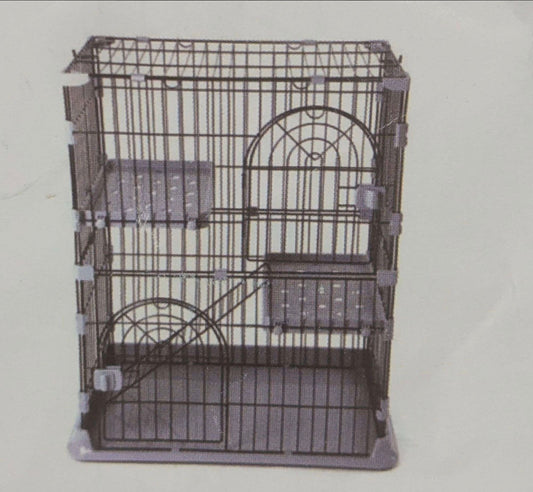 HGML 2 Tier Cat Cage Playpen