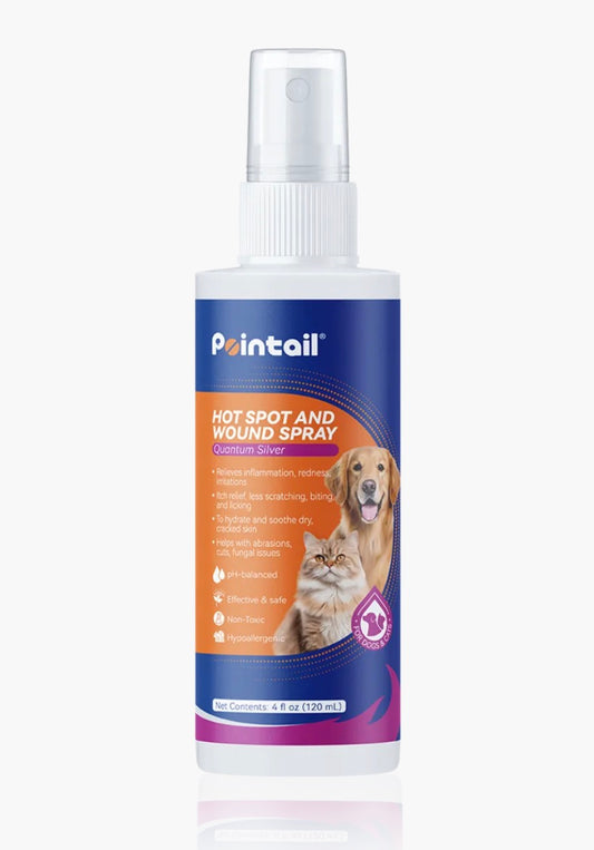 Pointail Hot Spot And Wound Spray 4 fl oz