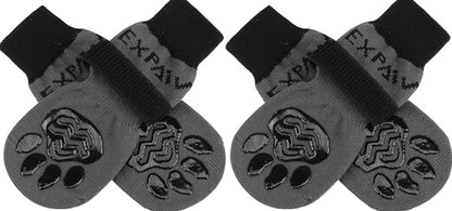 EXPAWLORER Anti-Slip Dog Socks, Boots&Paw Protectors to Prevent Licking,for Hot/Cold Pavement, Double Sides Non-Skid Traction Control on Hardwood Floor for Senior Dogs