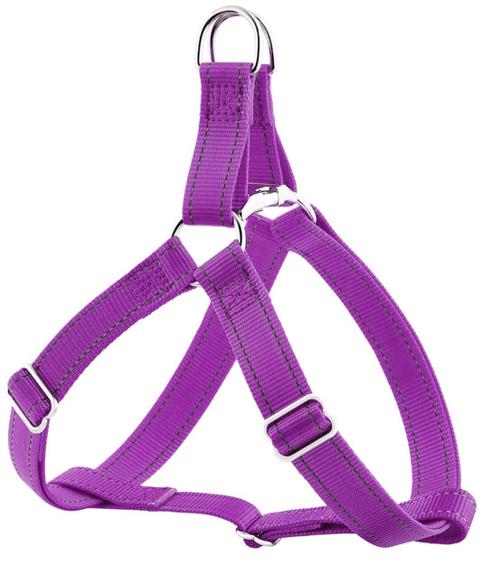 Plutus Pet Step In Dog Harness, Reflective, Adjustable, and Secure with Metal Buckles, for Medium Dogs