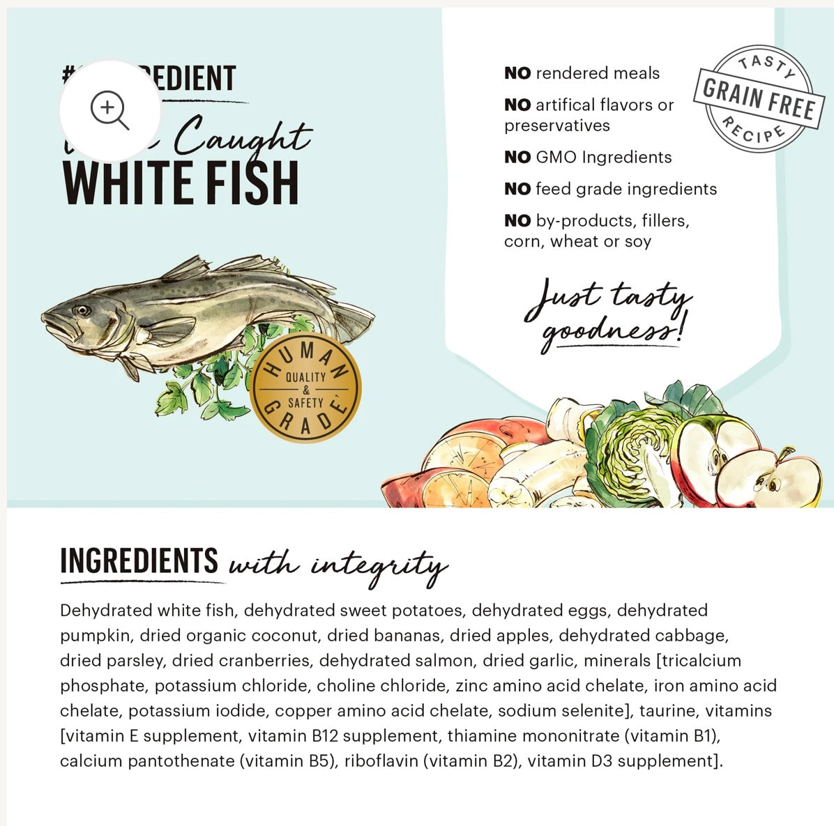 DEHYDRATED GRAIN FREE FISH by The Honest Kitchen