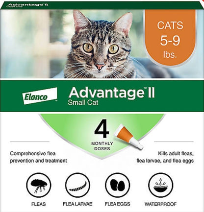 Advantage® II 5-9 lbs Cat Flea Prevention & Treatment