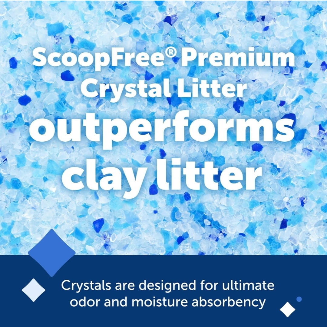 ScoopFree Premium Crystal Litter, Blue, by PetSafe