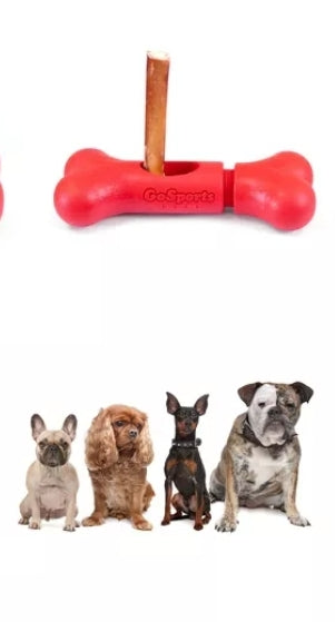 GoSports Chew Champ Bully Stick Holder for small to medium Dogs 6 inch