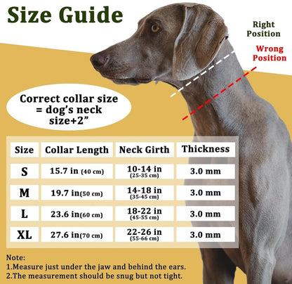 Mayerzon Dog Pinch Collar, Prong Collar for Large  Dogs, Adjustable No Pull Dog Collar with Quick Release Buckle, Packaged with Extra Prong Collar Links and Carabiner