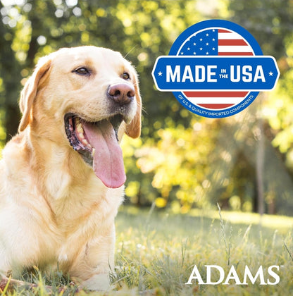 Adams Plus Flea & Tick Collar for Dogs, 7-Month Protection, Adjustable Collar Fits Small Dogs & Puppies, Kills & Repels Fleas, Flea Eggs, Flea Larvae, and Ticks, Kills Tick Larvae and Tick Nymphs