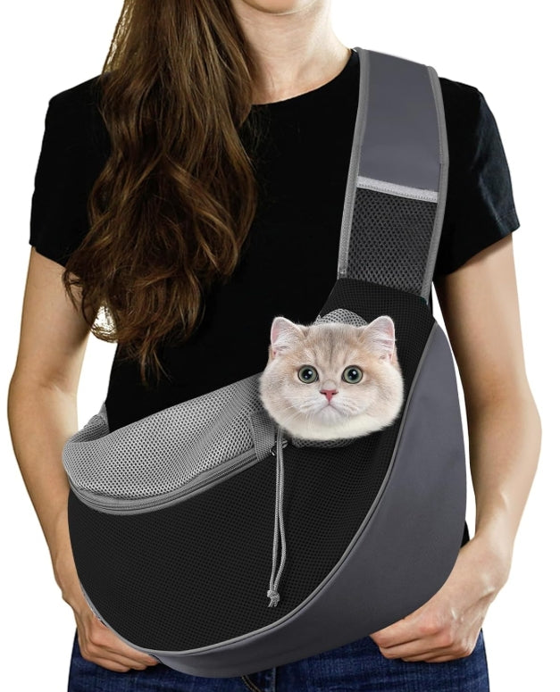 Pawaboo Dog Sling Carrier for small dogs