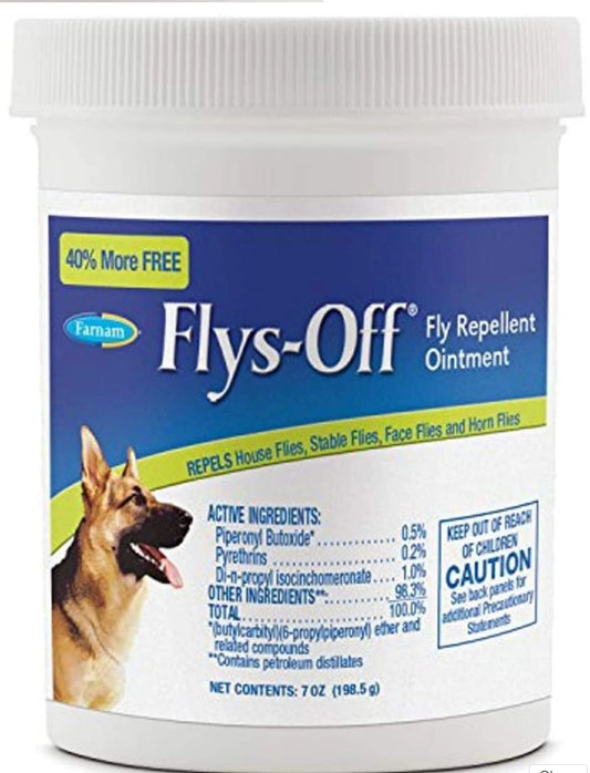 Farnam Flys Off Fly Repellent Ointment 1ea/7 oz